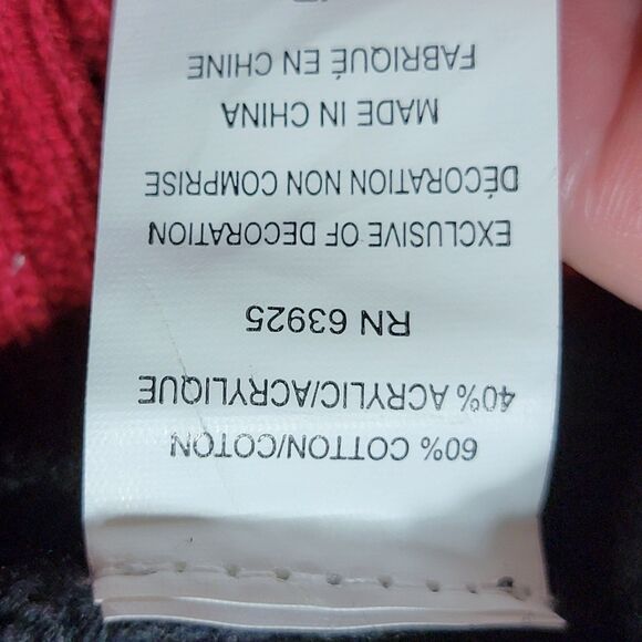 Ugly Christmas Sweater Brand LS Knit "Yo! Ho Ho Ho" Santa Unisex - Size Small - Picture 5 of 5